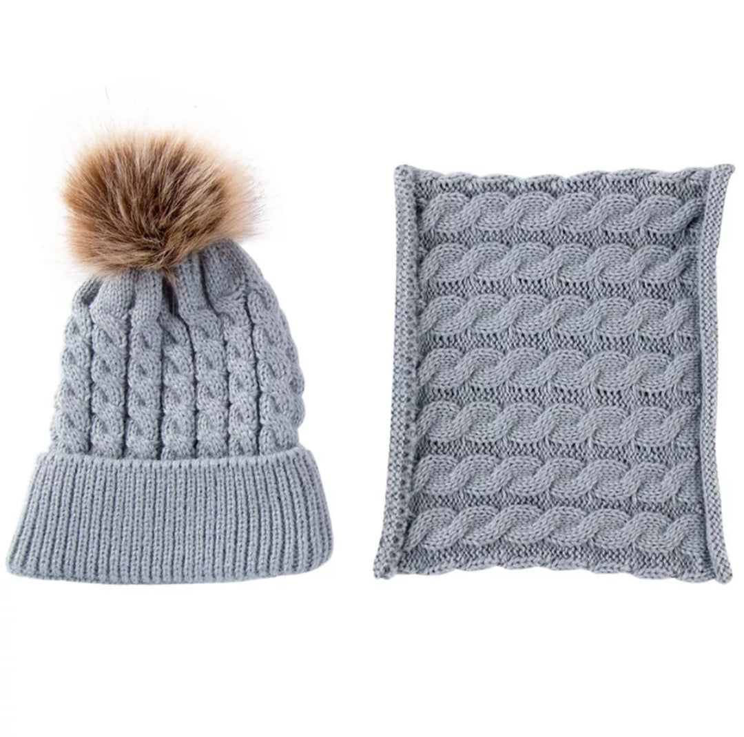 Set de Gorro y Bufanda para Bebé